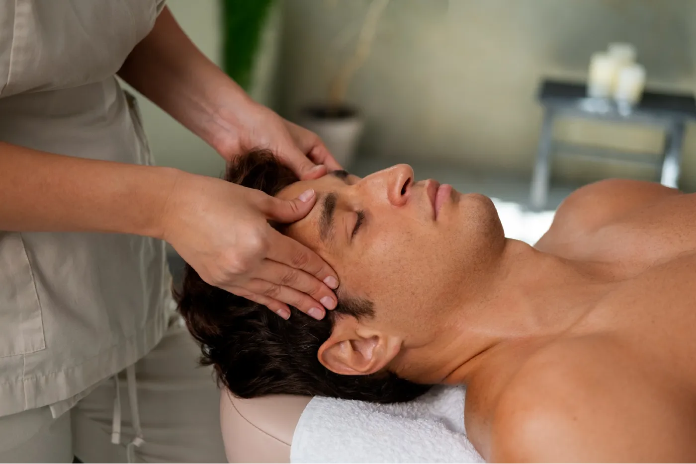 Head Massage at Skyora Spa