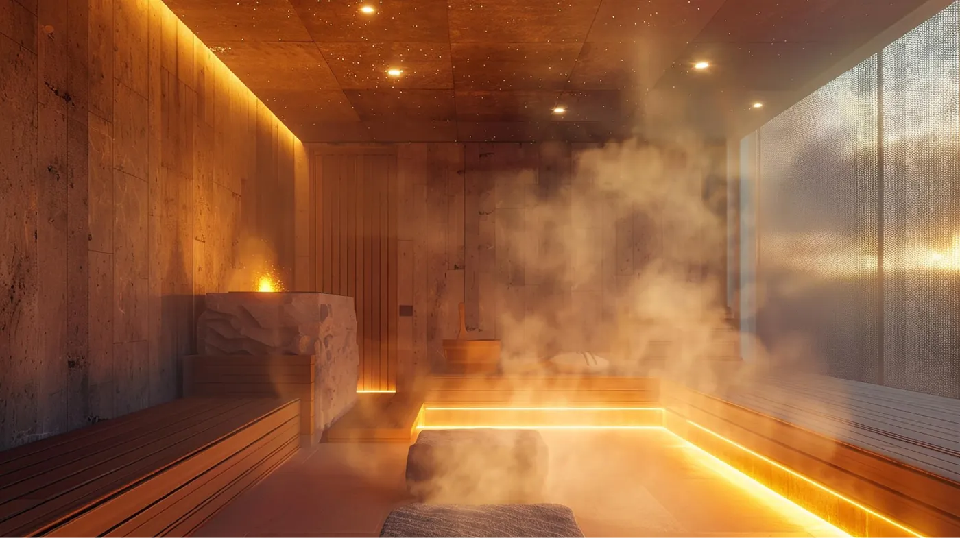 Steam & Shower at Skyora Spa